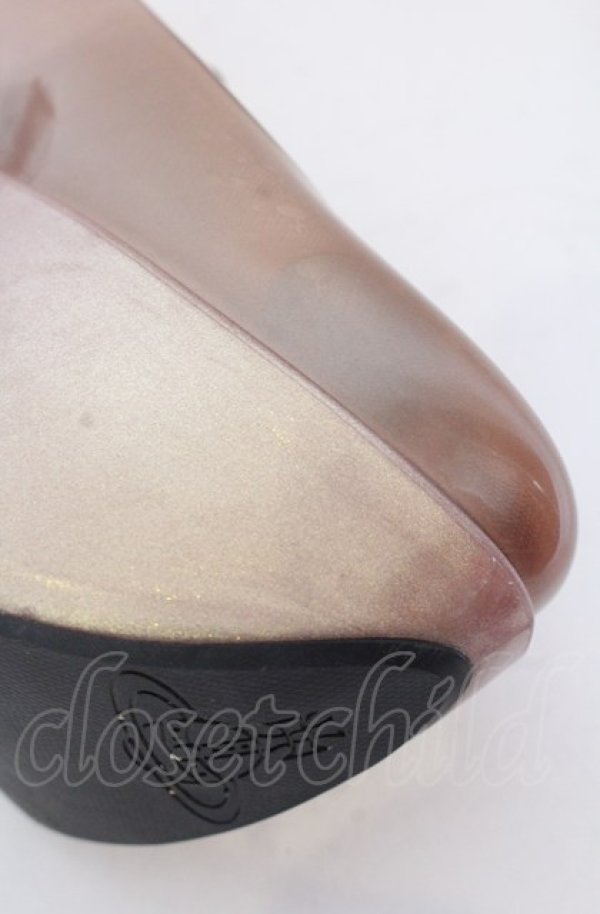 画像10: ヴィヴィアンウエストウッド×Melissa 中古 / ロッキンホースバレリーナ 24cm シャンパン  O-25-05-11-064-sh-YM-ZI (10)