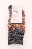 画像2: ヴィヴィアンウエストウッド 中古 / デザインニットソックス 22.5-24.5 マルチ  O-25-05-11-068-gd-YM-OS (2)