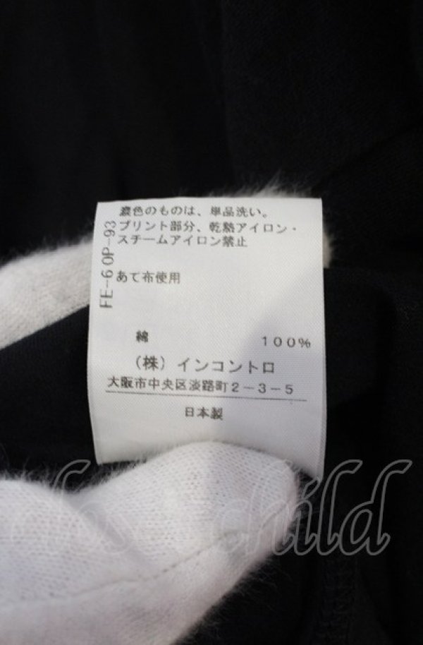 画像4: ヴィヴィアンウエストウッド 中古 / オ－ガニック天竺　ネックレスプリントＴシャツ 00 ブラック  O-25-05-11-009-op-IG-OS (4)