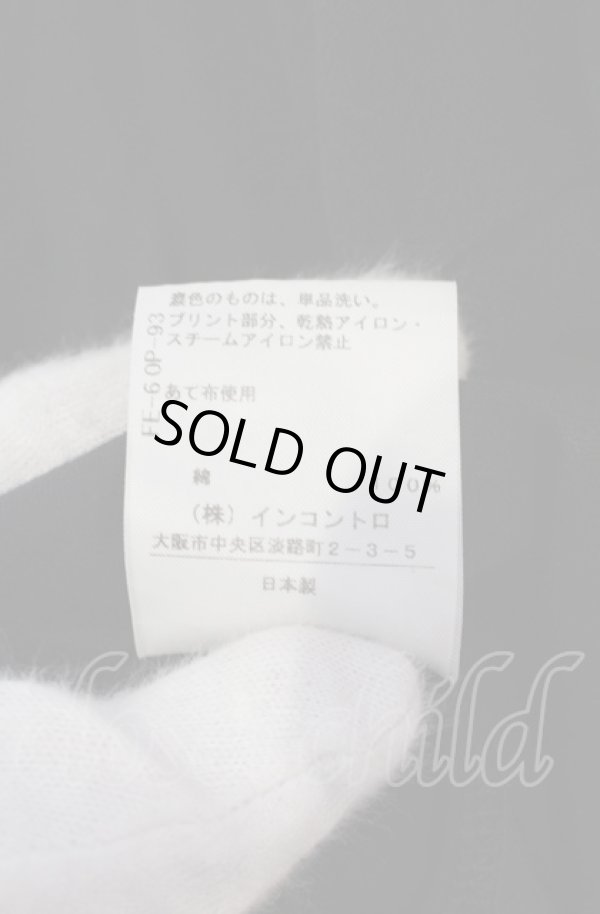 画像4: ヴィヴィアンウエストウッド 中古 / オ－ガニック天竺　ネックレスプリントＴシャツ 00 ブラック  O-25-05-11-009-op-IG-ZH (4)