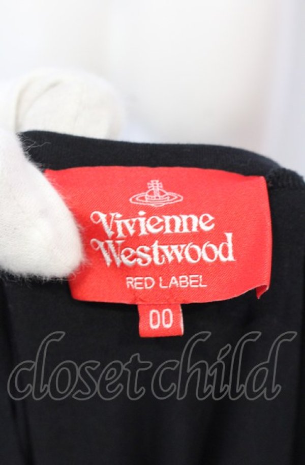 画像5: ヴィヴィアンウエストウッド 中古 / オ－ガニック天竺　ネックレスプリントＴシャツ 00 ブラック  O-25-05-11-009-op-IG-OS (5)