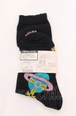 画像2: ヴィヴィアンウエストウッド 中古 / デザインソックス 23-24 ブラックｘマルチ  O-25-05-11-086-gd-YM-OS (2)