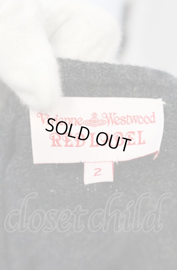 画像5: ヴィヴィアンウエストウッド 中古 / ネックレスプリントウールワンピース 2 グレー  O-25-05-11-015-op-YM-ZH (5)