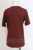 画像3: ヴィヴィアンウエストウッド MAN 中古 / エリザベスTシャツ S ワイン  O-25-05-18-023-ts-YM-OS (3)