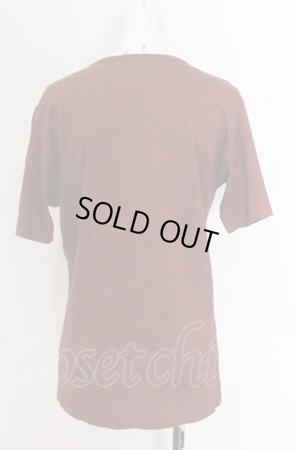 画像3: ヴィヴィアンウエストウッド MAN 中古 / エリザベスTシャツ S ワイン  O-25-05-18-023-ts-YM-ZH (3)