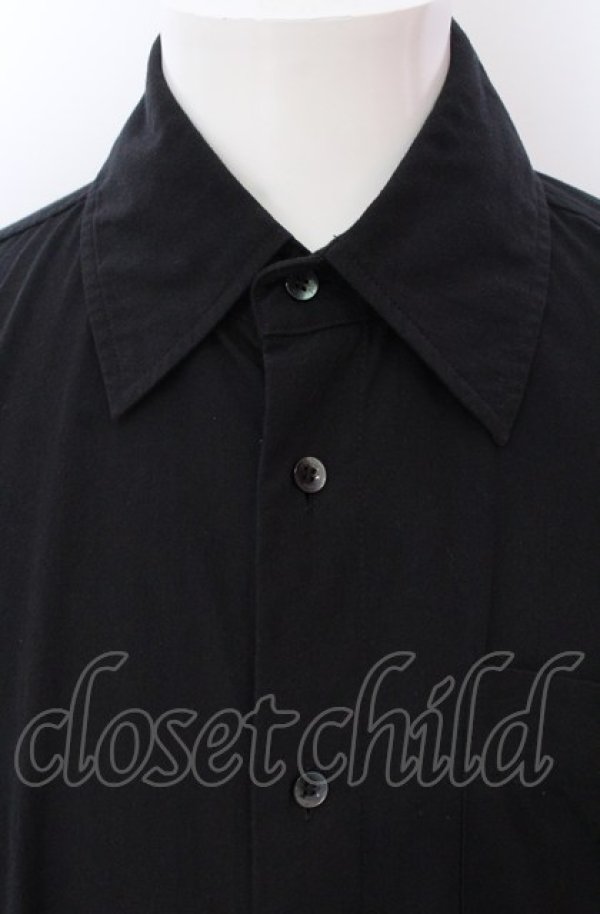 ヴィヴィアンウエストウッド MAN 中古 / BACK DRAPE シャツ F ブラック  O-25-05-18-003-bl-YM-OS ヴィヴィアンウエストウッド MAN 中古 / BACK DRAPE シャツ F