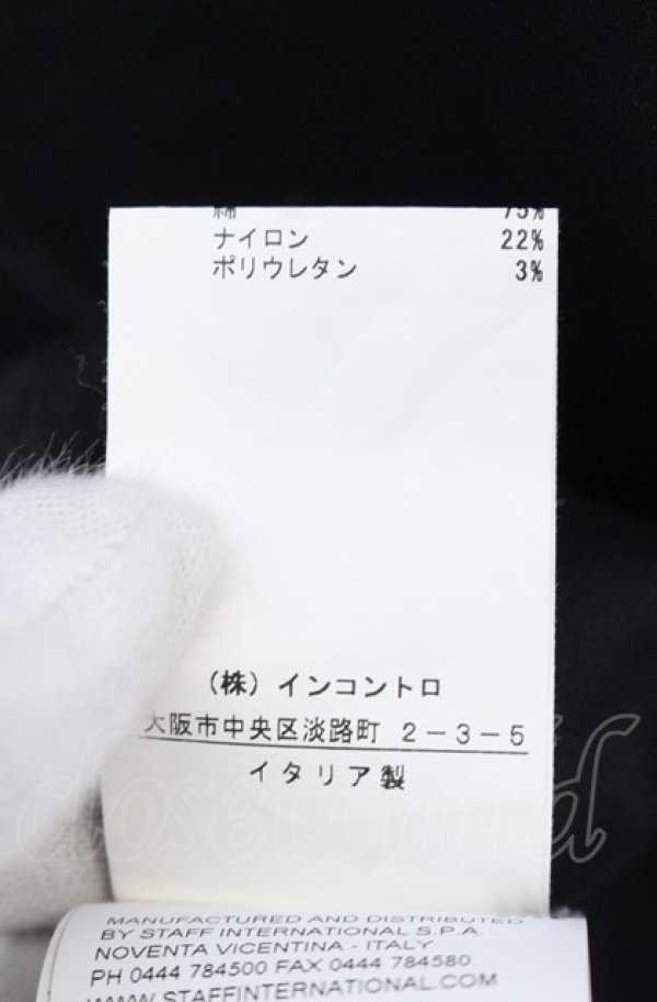 画像4: ヴィヴィアンウエストウッド 中古 / オーブ刺繍高襟ブラウス 42 ブラック  O-25-05-18-025-bl-YM-OS (4)