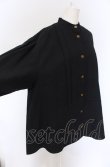 画像3: ヴィヴィアンウエストウッド 中古 / バンドカラーワイドシャツ 00 ブラック  O-25-05-18-026-bl-YM-OS (3)