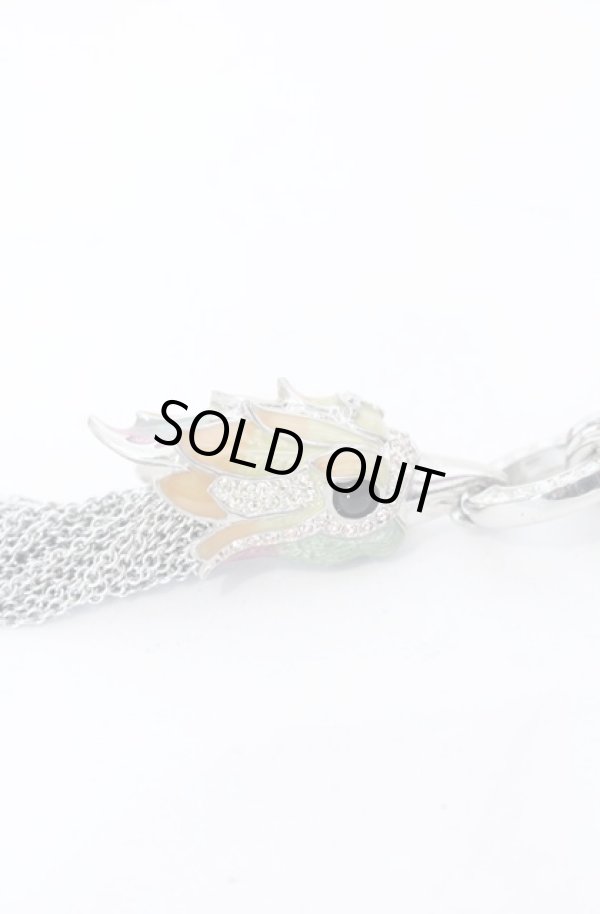 画像4: ヴィヴィアンウエストウッド 中古 / Bird ネックレス  シルバーｘマルチ  O-25-05-18-037-ac-YM-ZH (4)