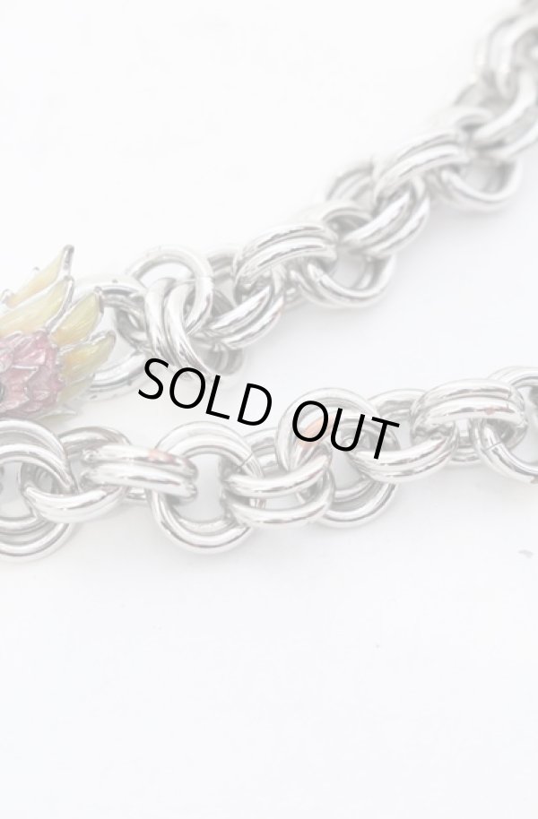 画像5: ヴィヴィアンウエストウッド 中古 / Bird ネックレス  シルバーｘマルチ  O-25-05-18-037-ac-YM-ZH (5)