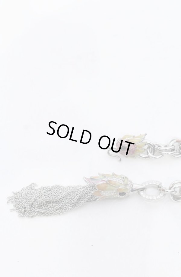 画像6: ヴィヴィアンウエストウッド 中古 / Bird ネックレス  シルバーｘマルチ  O-25-05-18-037-ac-YM-ZH (6)