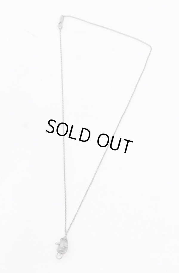 画像2: ヴィヴィアンウエストウッド 中古 / MOUSEネックレス  ガンメタ  O-25-05-18-038-nl-IG-ZH (2)