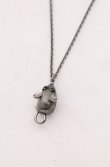 画像3: ヴィヴィアンウエストウッド 中古 / MOUSEネックレス  ガンメタ  O-25-05-18-038-nl-IG-OS (3)