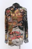 画像2: ヴィヴィアンウエストウッド MAN 中古 / STILL LIFE PRINTクラシックシャツ 46 マルチ  O-25-05-18-001-bl-YM-OS (2)