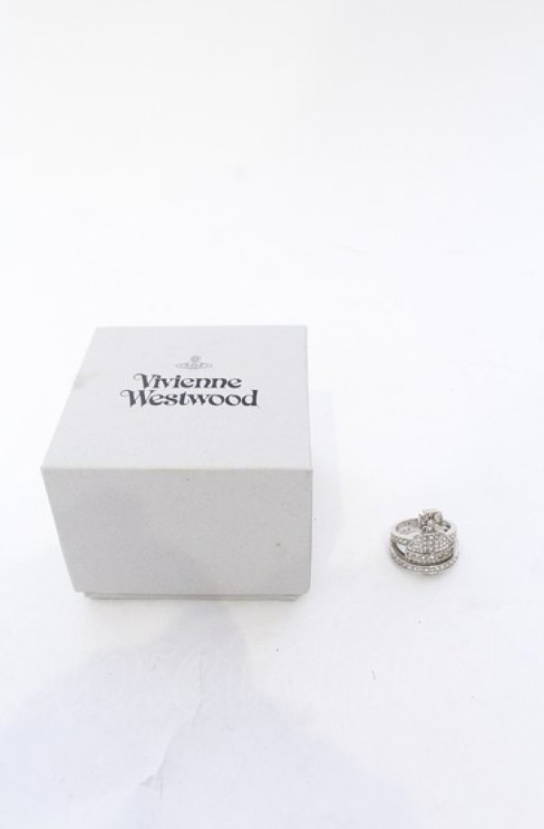 画像8: ヴィヴィアンウエストウッド 中古 / オーブリング M(12号） シルバー  O-25-05-18-039-rg-YM-OS (8)