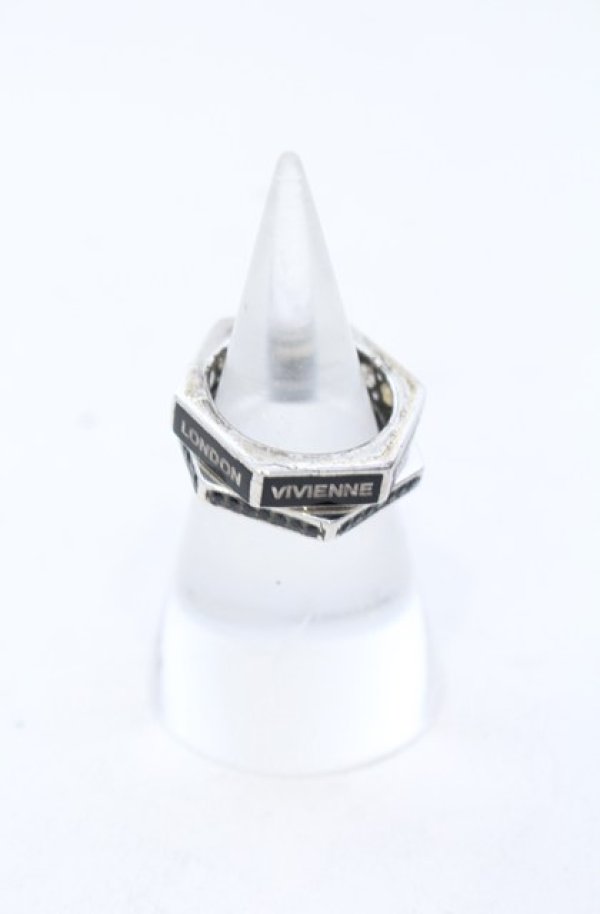 画像2: ヴィヴィアンウエストウッド 中古 / ALIXリング XS シルバー  O-25-05-18-040-rg-IG-OS (2)