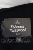 画像6: ヴィヴィアンウエストウッド MAN 中古 / 前下ガリロングカーディガン 46 ブラック  O-25-05-18-004-to-YM-OS (6)