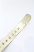 画像7: ヴィヴィアンウエストウッド 中古 / ローラーバックルベルト  ベージュ  O-25-05-18-046-gd-YM-OS (7)