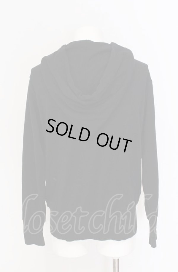 画像3: ヴィヴィアンウエストウッド MAN 中古 / オーブ刺繍パーカー 46 ブラック  O-25-05-18-005-to-YM-OS (3)