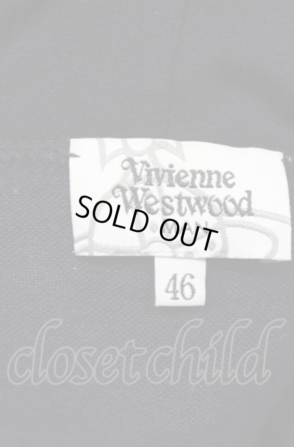 画像5: ヴィヴィアンウエストウッド MAN 中古 / オーブ刺繍パーカー 46 ブラック  O-25-05-18-005-to-YM-OS (5)