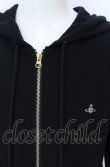 画像2: ヴィヴィアンウエストウッド MAN 中古 / オーブ刺繍パーカー 46 ブラック  O-25-05-18-006-to-YM-OS (2)