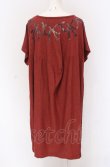 画像3: ヴィヴィアンウエストウッド 中古 / ローププリントカットワンピース  ワイン  O-25-05-18-012-op-YM-OS (3)