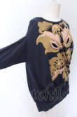 画像3: ヴィヴィアンウエストウッド 中古 / シルエットフラワードレープカットソー 2 ネイビー  O-25-05-18-016-to-YM-OS (3)