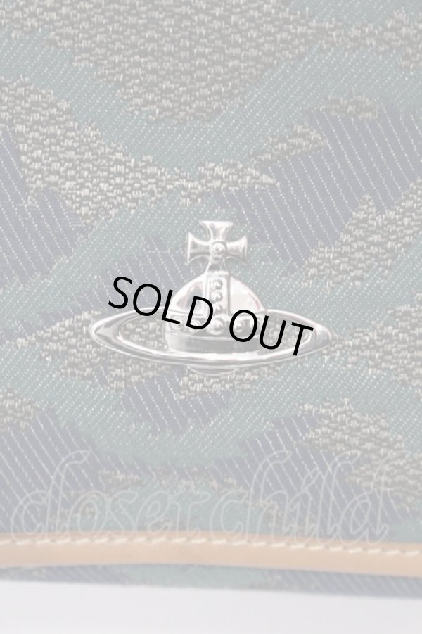 画像3: ヴィヴィアンウエストウッド 中古 / パイレーツメッセンジャーバッグ  ブルー系ｘブラウン  O-25-06-08-030-ba-YM-OS (3)