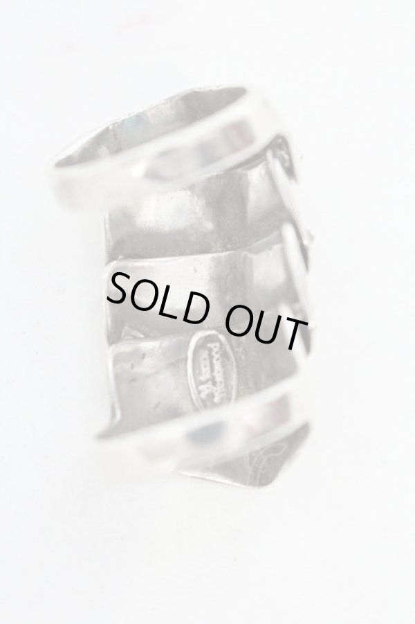 画像3: ヴィヴィアンウエストウッド 中古 / 旧アーマーリング L（大約21号：小約19号 シルバー O-25-06-08-037-rg-YM-OS (3)