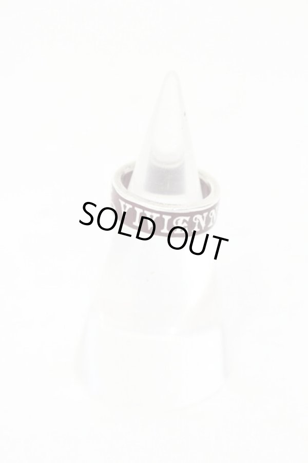 画像2: ヴィヴィアンウエストウッド 中古 / CONDUIT STREET リング XXS（約4号） パープル×シルバー  O-25-06-08-038-rg-IG-OS (2)