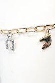 画像2: ヴィヴィアンウエストウッド 中古 / MULTI CHARM ベルト  ゴールド  O-25-06-08-039-gd-IG-OS (2)