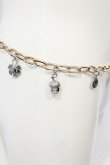 画像4: ヴィヴィアンウエストウッド 中古 / MULTI CHARM ベルト  ゴールド  O-25-06-08-039-gd-IG-OS (4)
