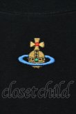 画像2: ヴィヴィアンウエストウッド 中古 / カラーオーブ刺繍クルーネックTシャツ XXL ブラック  O-25-06-08-001-ts-YM-OS (2)