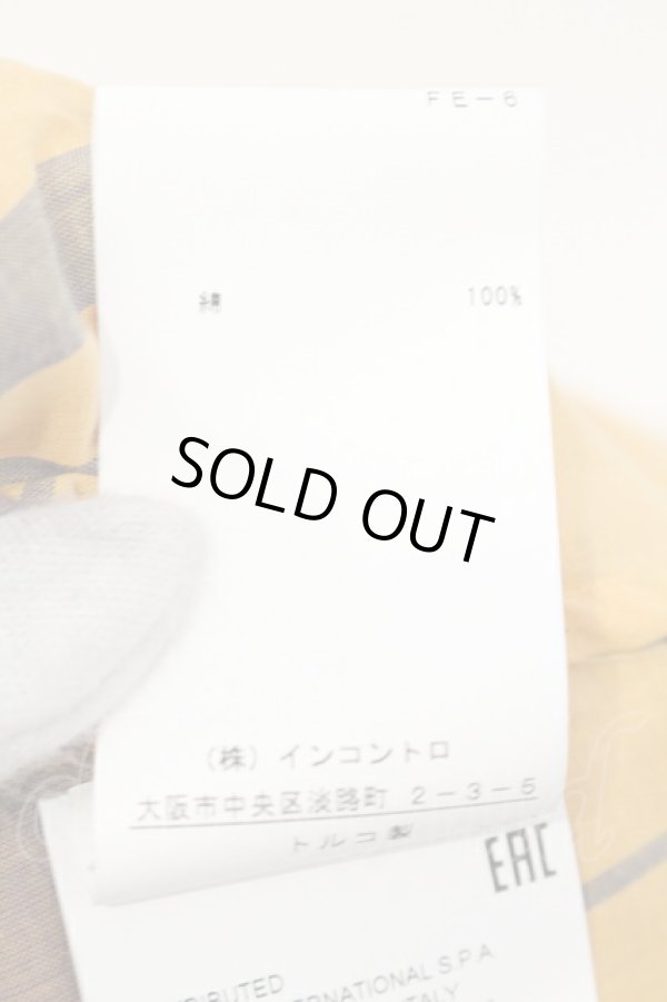 画像5: ヴィヴィアンウエストウッド 中古 / ロングスリーブチェックシャツ 40 オレンジ  O-25-06-08-012-bl-IG-OS (5)