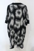 画像3: ヴィヴィアンウエストウッド 中古 / レオパード半袖カットワンピース 2 ブラック  O-25-06-08-018-op-YM-OS (3)