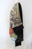 画像2: ANGLOMANIA 中古 / ピカデリーサーカス変形カットワンピース 38 マルチｘブラック  O-25-06-08-021-op-YM-OS (2)