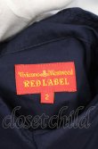 画像5: ヴィヴィアンウエストウッド 中古 / 単色オーブ刺繍ブラウス 2 ネイビー  O-25-06-15-019-bl-YM-OS (5)