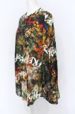 画像2: ヴィヴィアンウエストウッド 中古 / FREEDOM FIGHTER FLOWERギャザースリーブシャツ 00 マルチ  O-25-06-15-023-bl-IG-OS (2)