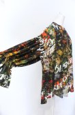 画像3: ヴィヴィアンウエストウッド 中古 / FREEDOM FIGHTER FLOWERギャザースリーブシャツ 00 マルチ  O-25-06-15-023-bl-IG-OS (3)