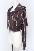 画像2: ヴィヴィアンウエストウッド 中古 / CROPPED HOODIE S パープル  O-25-06-15-029-to-SZ-OS (2)