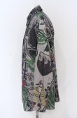 画像3: ヴィヴィアンウエストウッド MAN 中古 / FRAT HOUSE ビッグ クラシックシャツ  グレー×マルチ  O-25-06-15-003-bl-IG-OS (3)