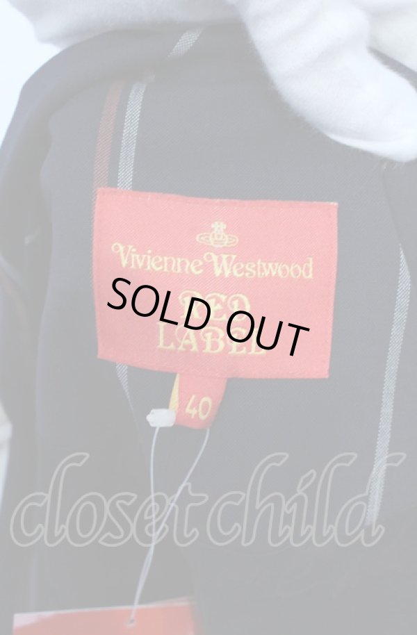 画像7: ヴィヴィアンウエストウッド 中古 / ストライプセーラージャケット 40 ネイビー  O-25-06-15-030-jc-YM-ZH (7)