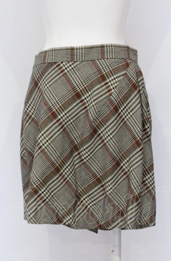 画像2: ヴィヴィアンウエストウッド 中古 / DRUNKEN MINI SKIRT スカート 42 マルチ  O-25-06-15-039-sk-YM-ZH (2)