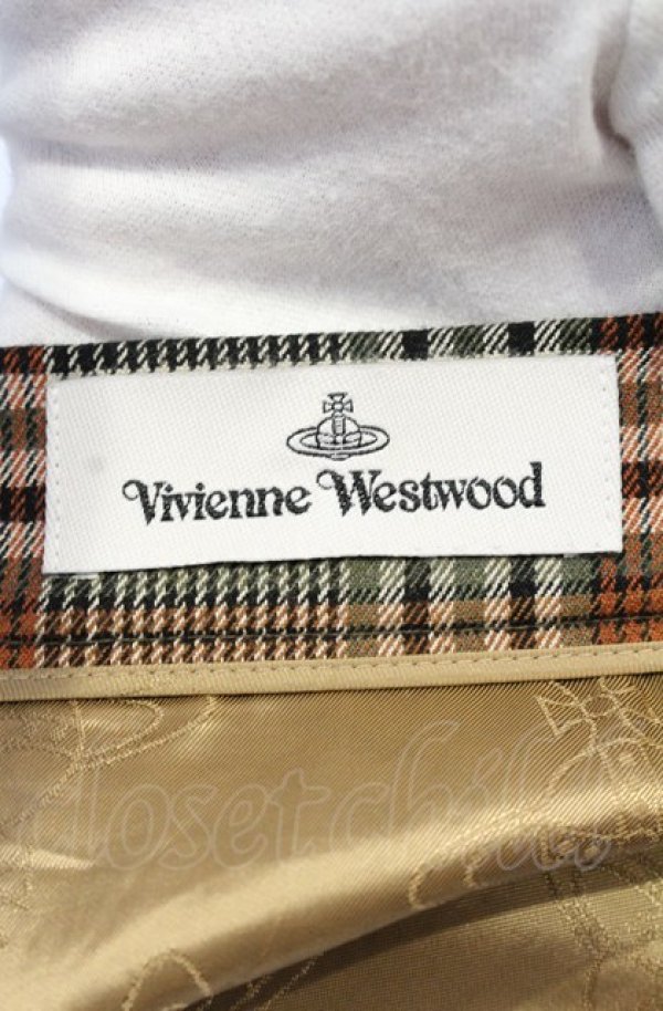 画像6: ヴィヴィアンウエストウッド 中古 / DRUNKEN MINI SKIRT スカート 42 マルチ  O-25-06-15-039-sk-YM-ZH (6)
