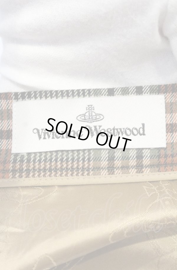 画像6: ヴィヴィアンウエストウッド 中古 / DRUNKEN MINI SKIRT スカート 42 マルチ  O-25-06-15-039-sk-YM-ZH (6)