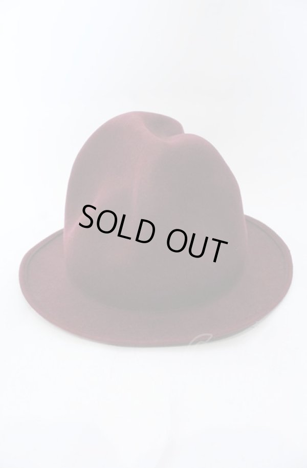 画像2: Worlds End 中古 / マウンテンハット  ボルドー  O-25-06-15-040-ha-IG-ZH (2)