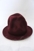 画像3: Worlds End 中古 / マウンテンハット  ボルドー  O-25-06-15-040-ha-IG-OS (3)