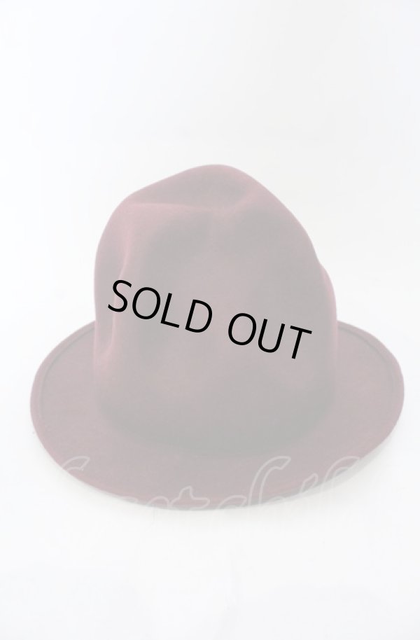 画像3: Worlds End 中古 / マウンテンハット  ボルドー  O-25-06-15-040-ha-IG-ZH (3)