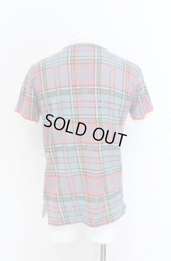 画像3: ヴィヴィアンウエストウッド 中古 / STRIPE COLLAR CLASSIC ポロシャツ S マルチ  O-25-06-15-004-bl-YM-ZH (3)