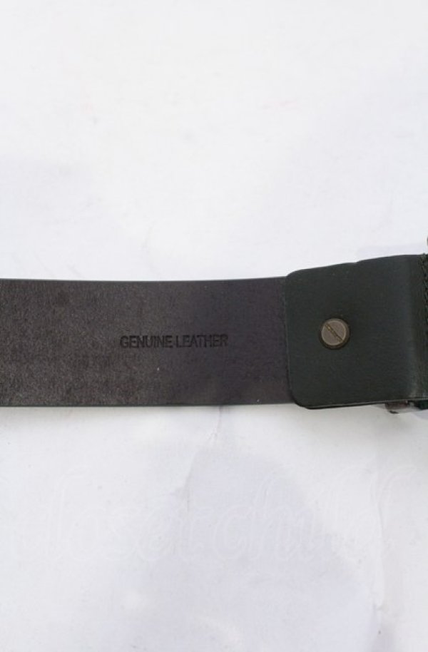 画像5: ヴィヴィアンウエストウッド 中古 / ヴィンテージバックルベルト  ブラックｘグリーン  O-25-06-15-042-gd-YM-OS (5)